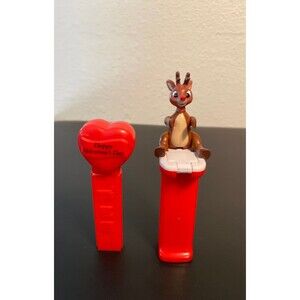 pez1 Pez Dispensers Happy Valentines 1BD & A Dispenser Christmas Reindeer